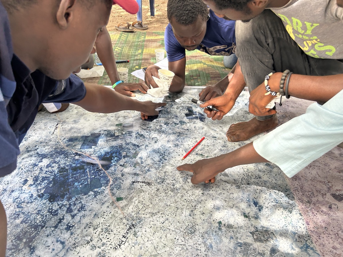 Cartographie participative avec des jeunes