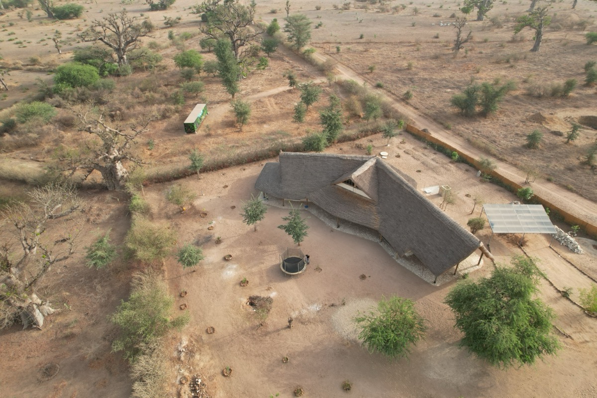Mélanzé vue du ciel, Sénégal