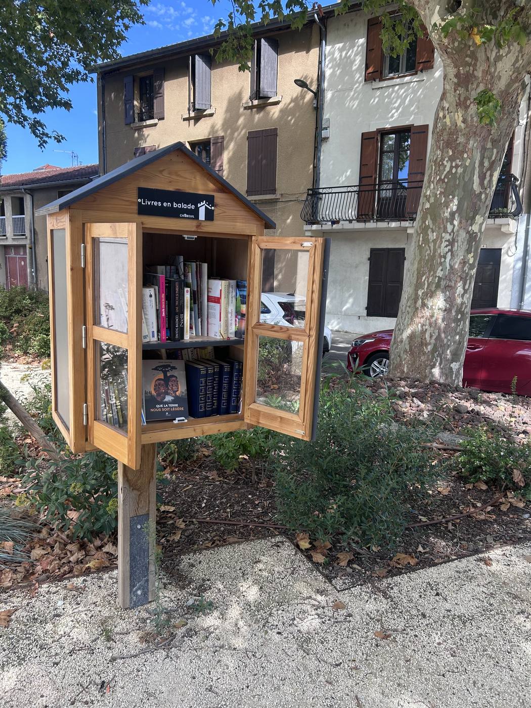 Boîte à livres - Chabeuil - Avenue de Valence
