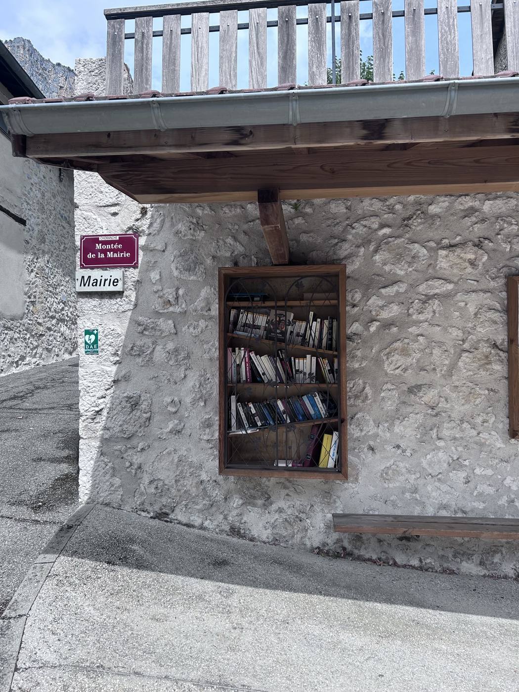 Boîte à livres - Choranche - Mairie