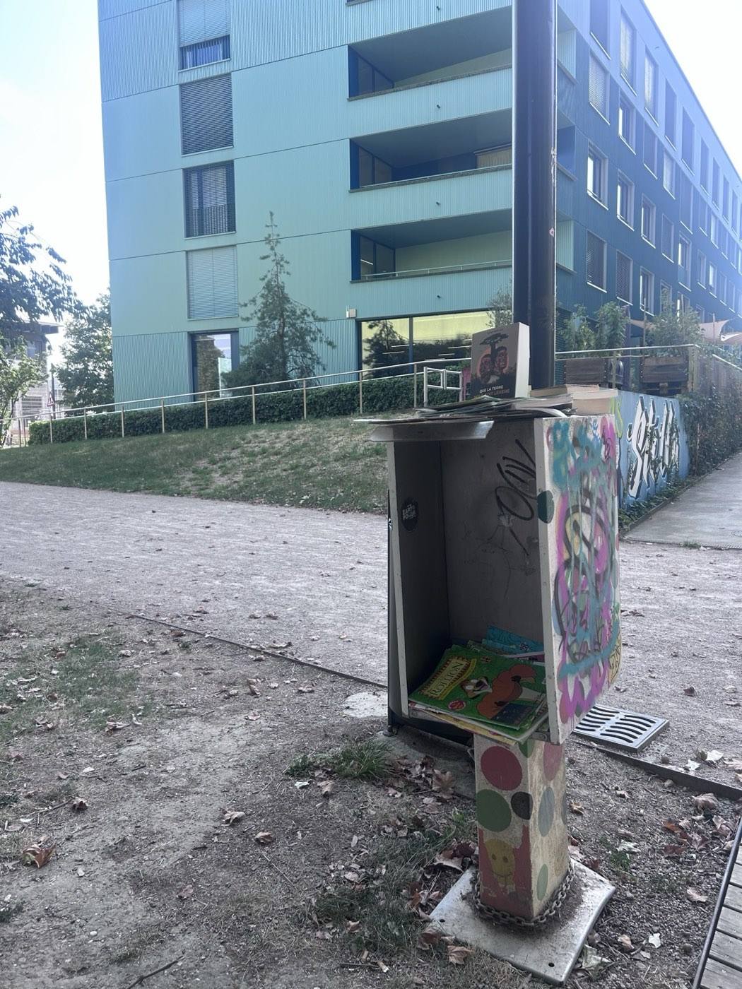Boîte à livres - Genève - Sécheron