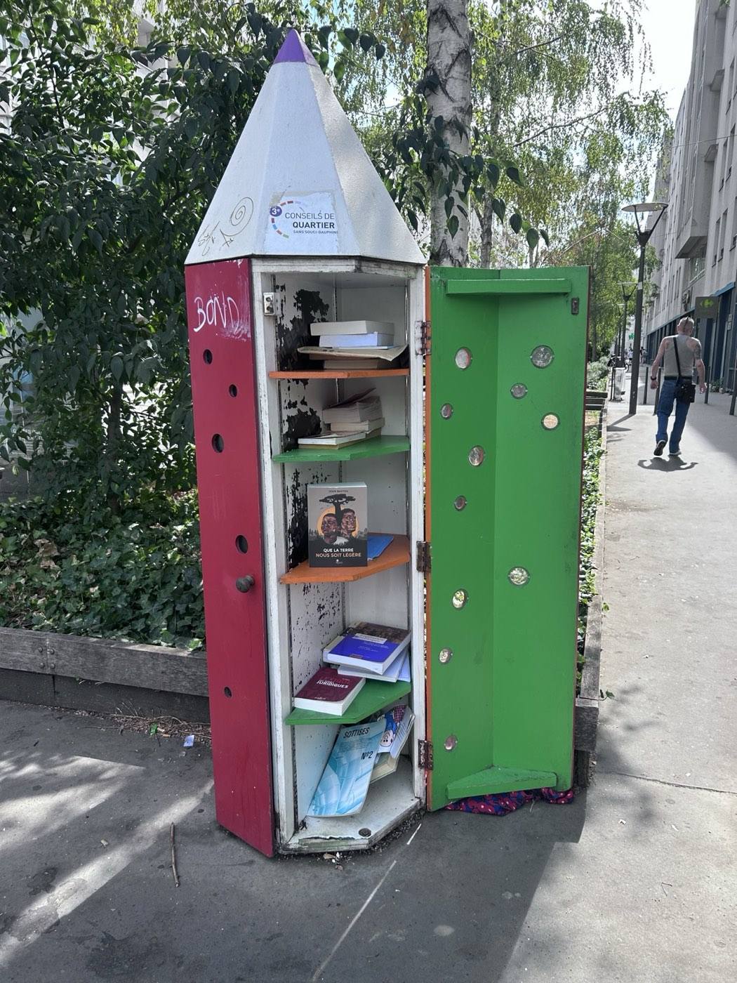 Boîte à livres - Lyon - Sans-Souci