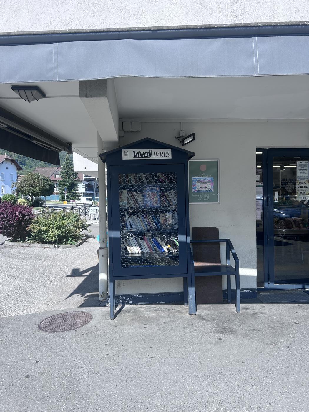 Boîte à livres - Marnaz - Vival Livres